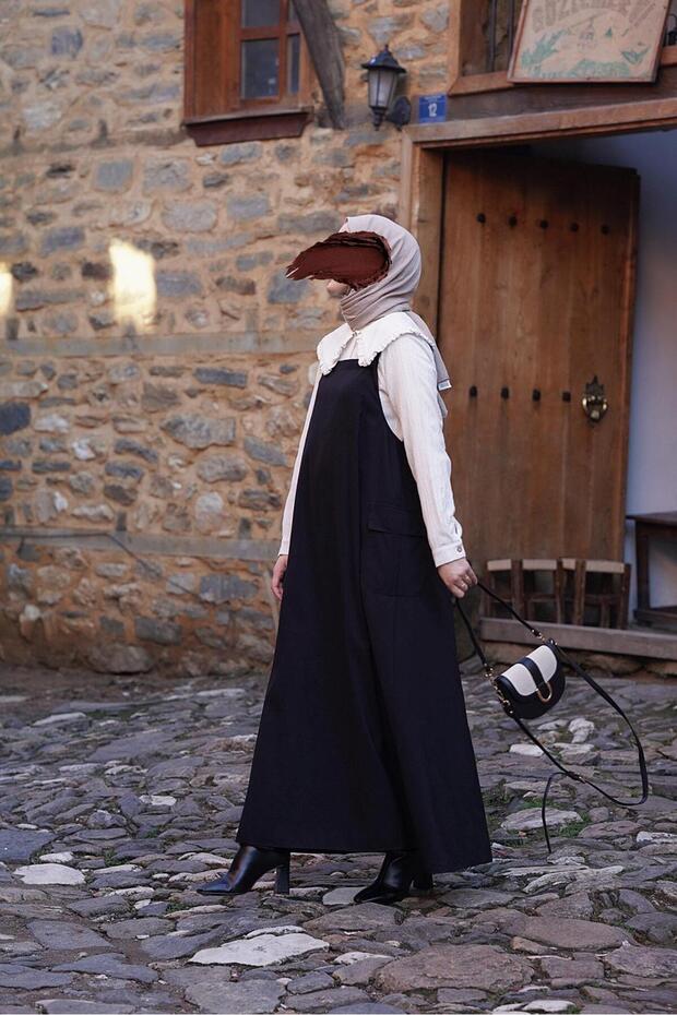 Salopet Jile- Siyah - 4