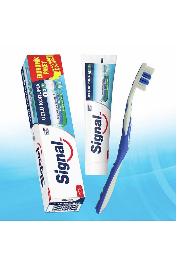 Diş Macunu Üçlü Koruma 120 ml X4 - 6
