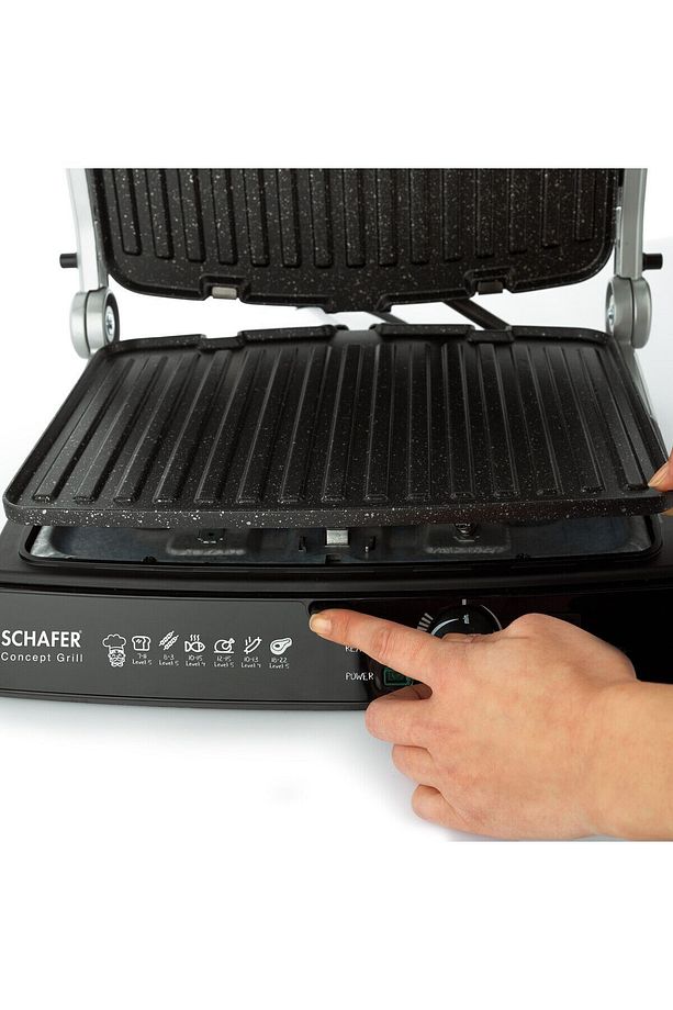 Concept Grill Tost Makinesi-siyah - 4
