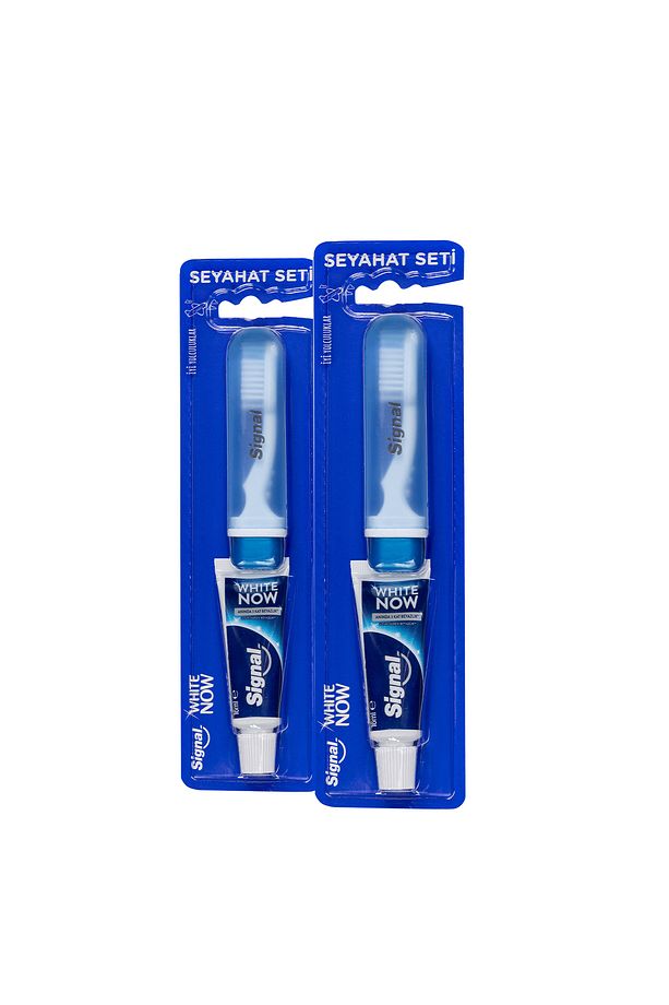 White Now Seyahat Seti Diş Macunu 16 ml X2 Diş Fırçası X2 - 2