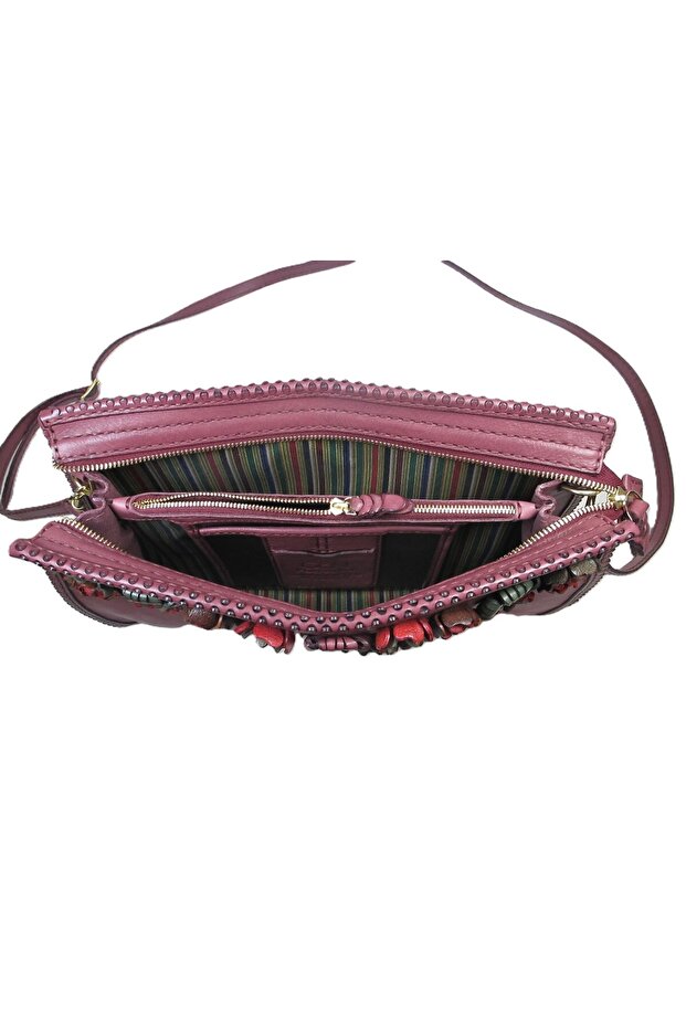 Handmade Deri Postacı Çanta (Plat) - 4