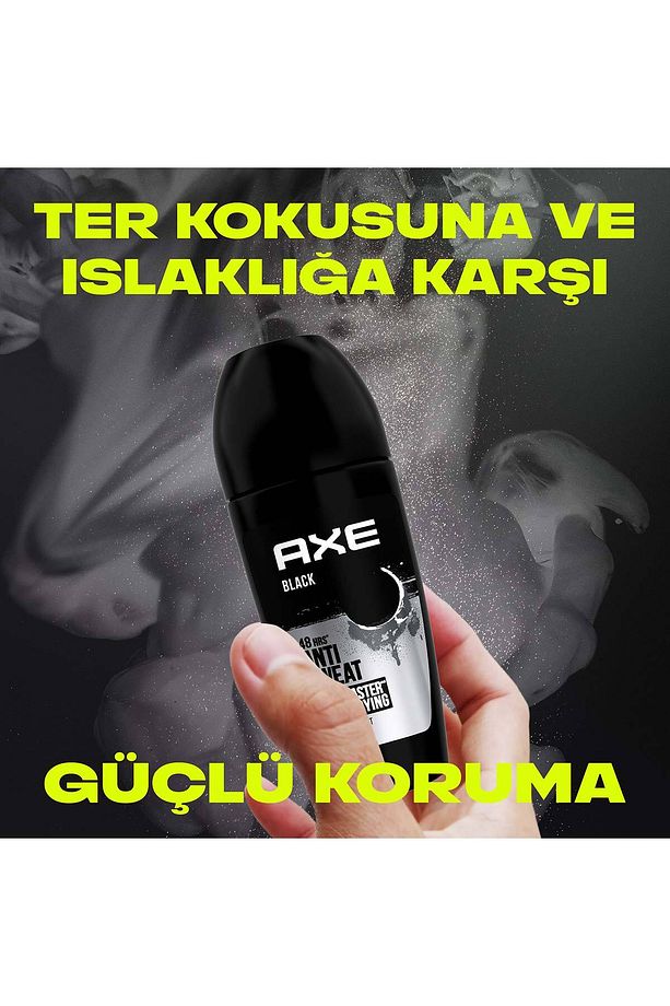 Erkek Roll On Deodorant Black 48 Saat Etkileyici Koku 50 ml X2 - 4