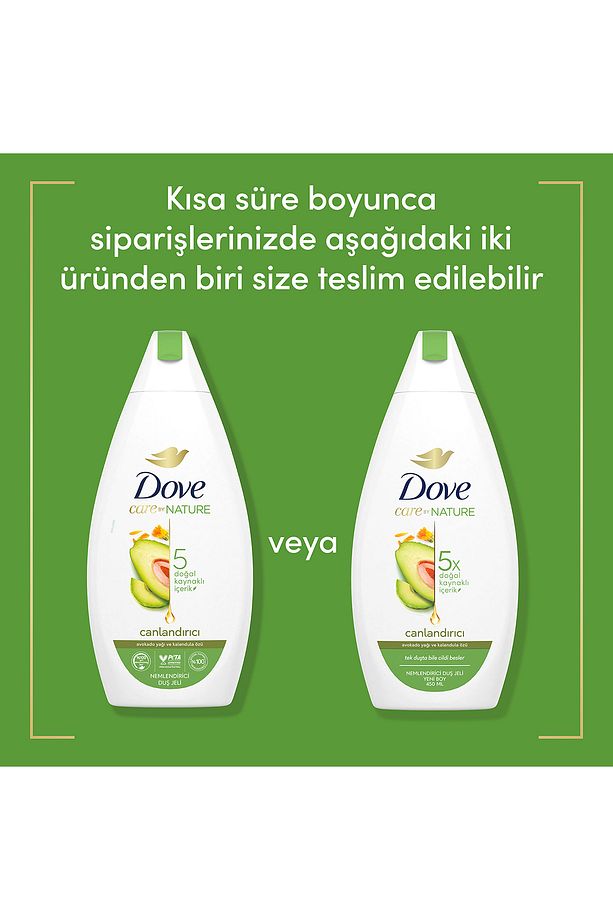 Nemlendirici Duş Jeli Avokado Yağı Ve Kalendula Özü 450 ml - 6