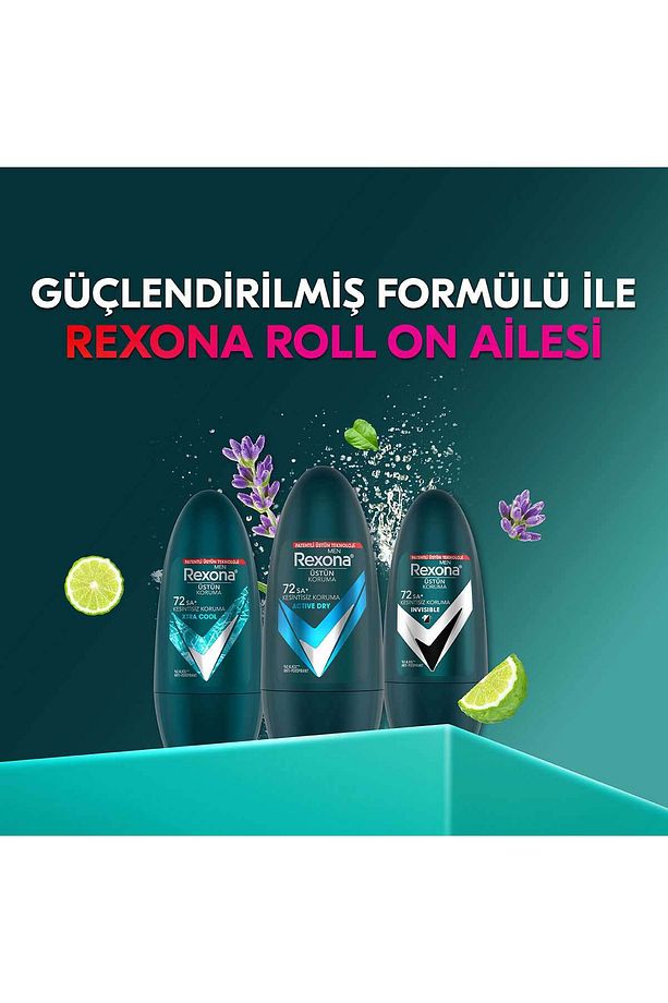 Üstün Koruma Erkek Roll On Deodorant Active Dry 72 Saat Kesintisiz Koruma 50 ml X2 - 8