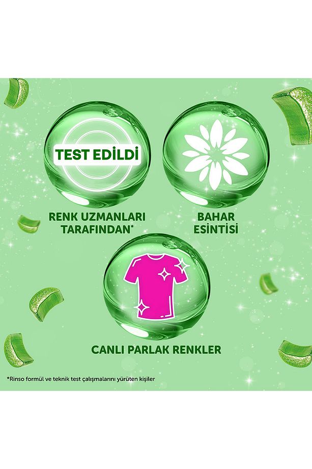 Sıvı Deterjan Aloe Vera Renkiler 3lt 3 Adet - 6