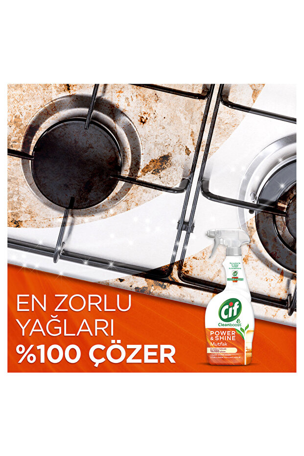 Power And Shine Mutfak Ve Banyo Sprey 750ml X2 Konsantre Kapsül Mutfak Ve Banyo 70mlx2 - 6