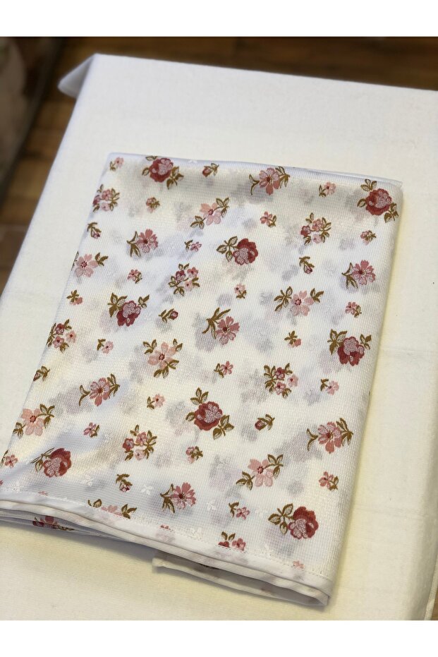 155x155 Raşel Leke Tutmaz Biyeli Sofra Bezi Pudra Kırçiçeği - 1