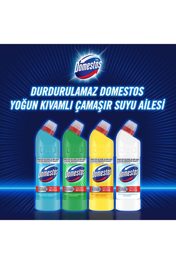 Çamaşır Suyu Yoğun Kıvamlı Okaliptus Ferahlığı 750 ml 6 Adet - 9