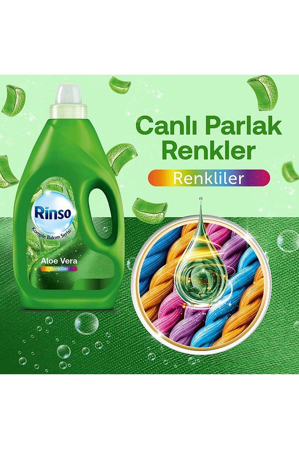 Sıvı Deterjan Aloe Vera Renki 3lt 3adet Sıvı Deterjan Kömür Siyahlığı Siyah 3lt 1adet - 5