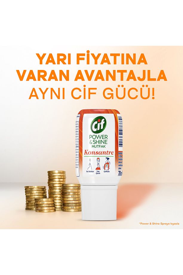 Konsantre Kapsül Mutfak Temizleyici 10 Kat Konsantre Zorlu Yağları %100 Çözer 70ml 4adet - 7