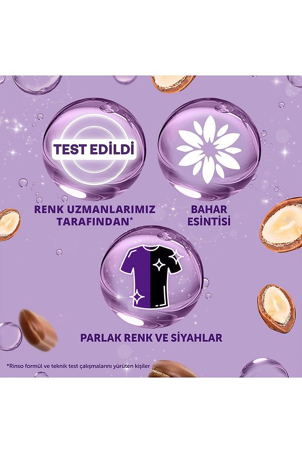 Sıvı Çamaşır Deterjanı Komple Bakım Serisi Argan Özü Tüm Renkliler Için 1.5 L X3 - 6