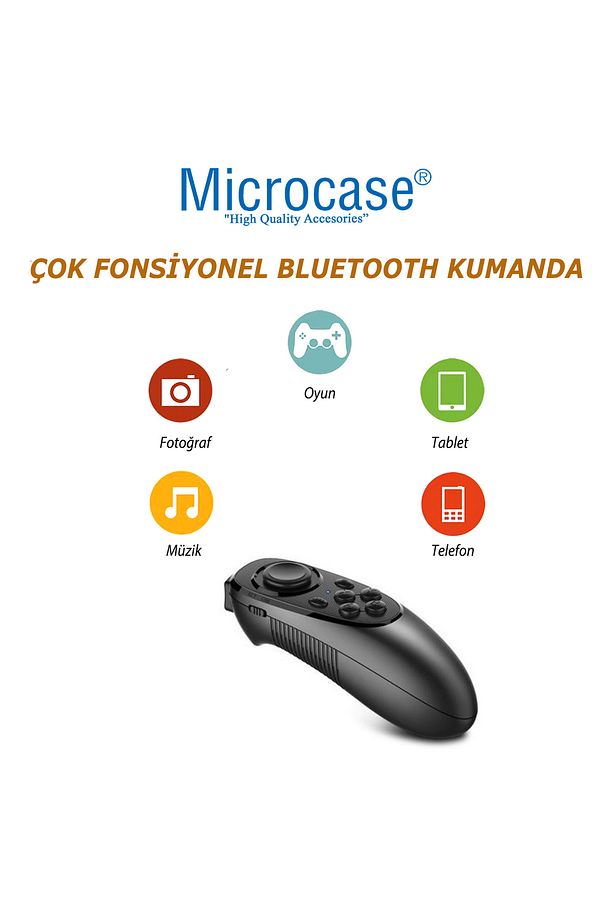 VR Sanal Gerçeklik Gözlükleri için Kablosuz Bluetooth Kumanda Çok Fonksiyonlu Joystick -AL4818 - 5