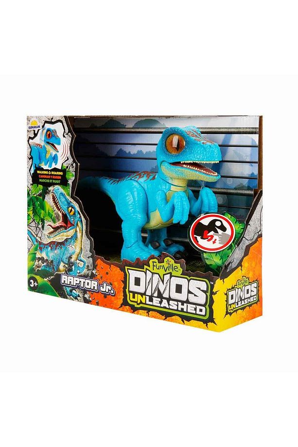 Crazoo Sesli ve Hareketli Raptor Jr Dinozor - 2