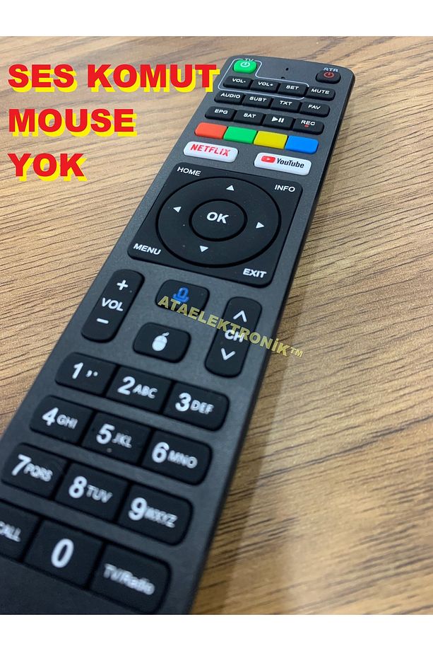 Dreamstar A4 A5 Android Kumandası >>> SES KOMUT MOUSE YOKTUR <<< (Bluetooth A5 ve A4 Modeller Için) - 1
