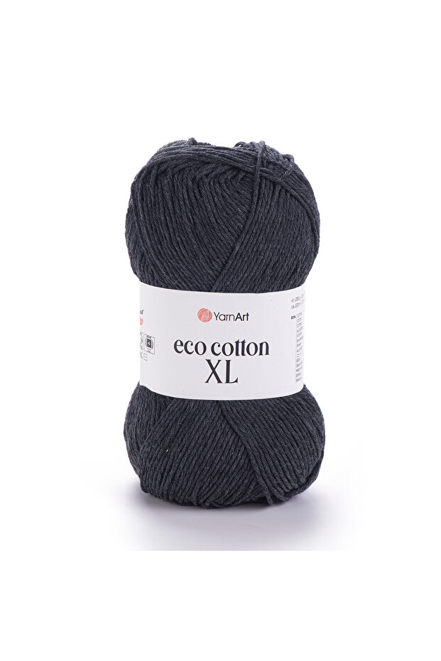 Eco Cotton XL - Knitting Yarn Anthracite-780