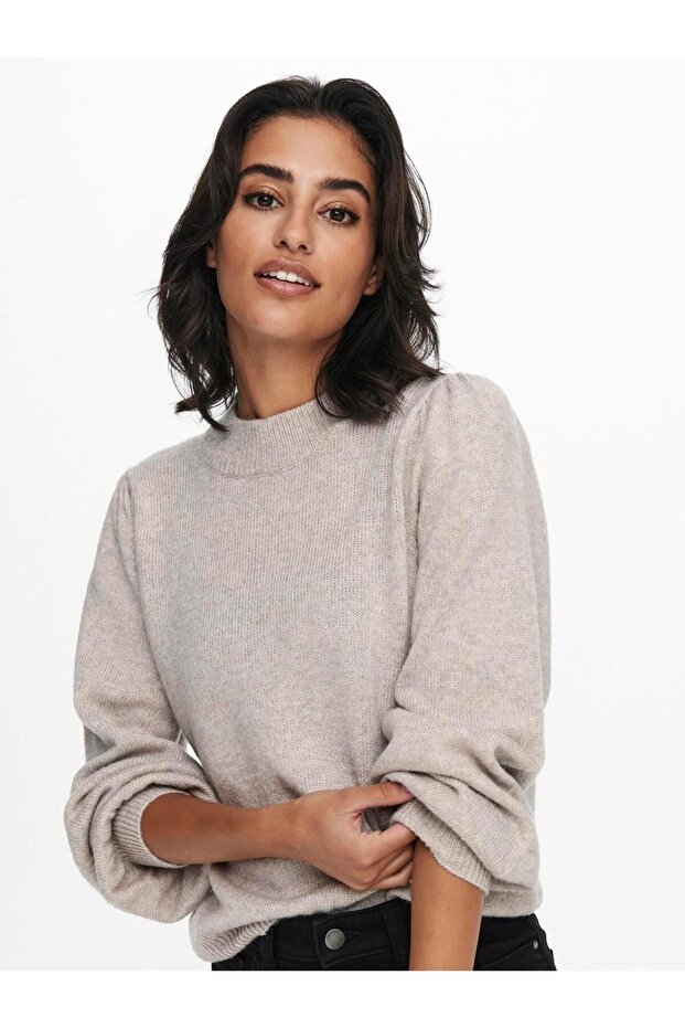 Jdyrue Life - Chateau Gray L/S Pullover Knt Noos 15216638