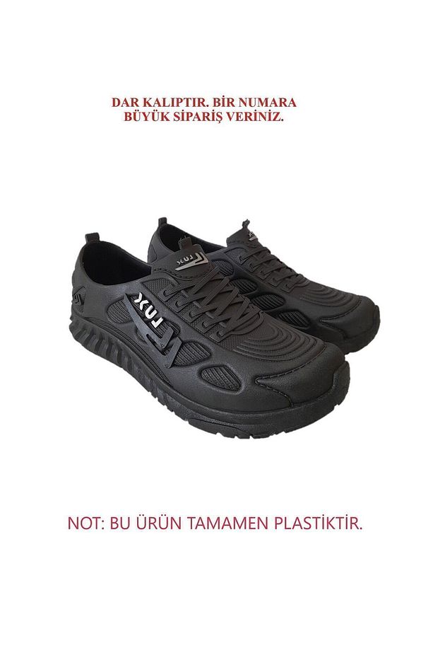 Plastik İş Ayakkabısı Çok Hafif Çok Esnek Lastik Ayakkabı MZ213 - 1