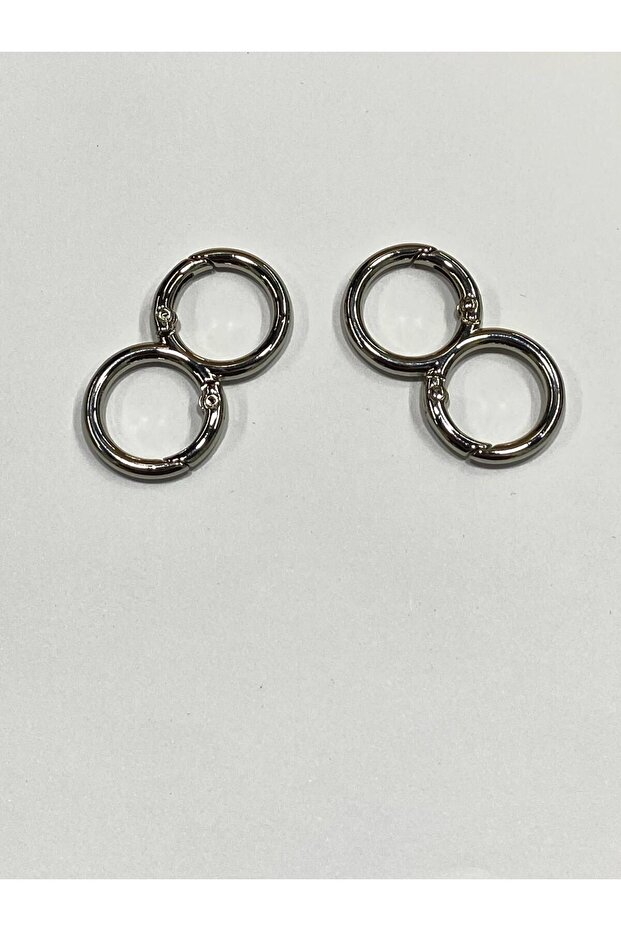 2 cm Double Model - Spring Bag Ring - 5