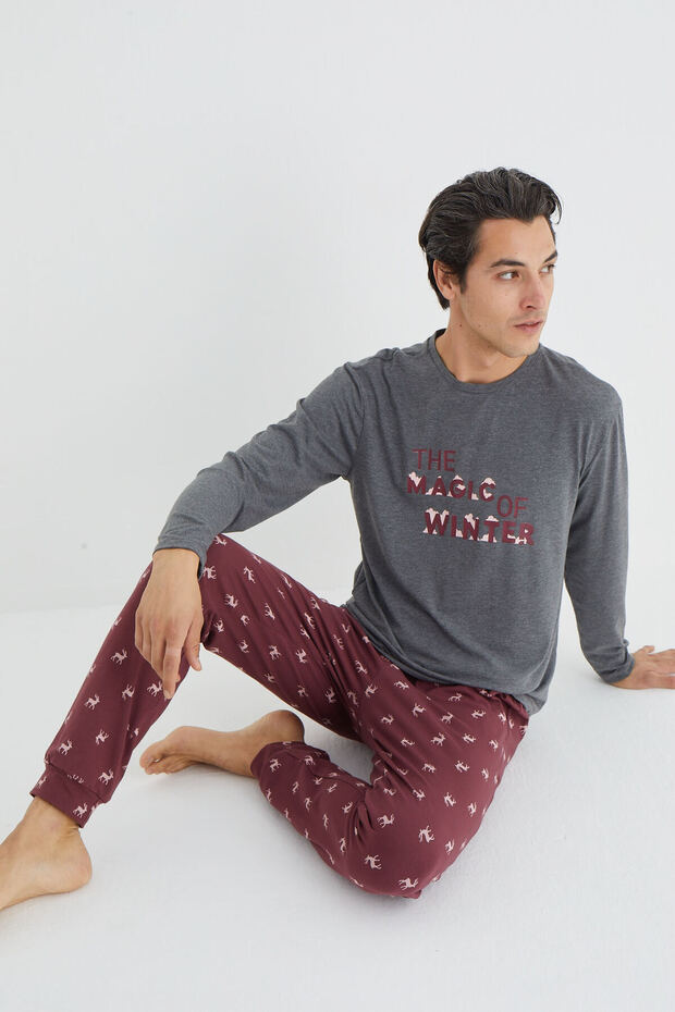 طقم بيجامة رجالي - 3