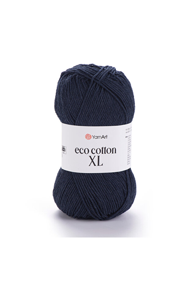 Eco Cotton XL - Knitting Yarn Dark Blue-784