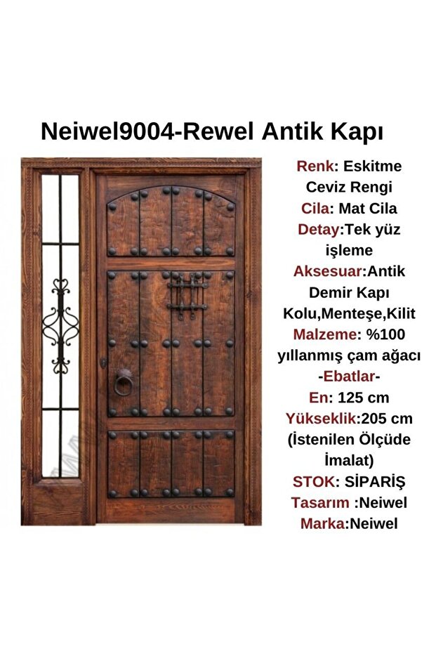 Ronel Antik Ahşap Kapı - 2