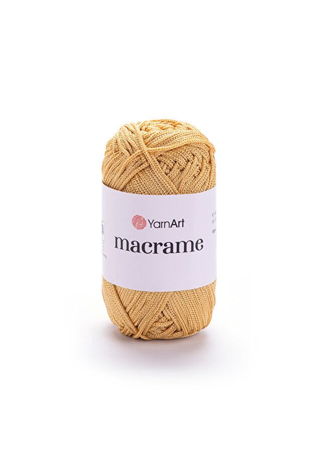 Macrame - Macrame Hand Knitting Thread Caramel-155 - 1