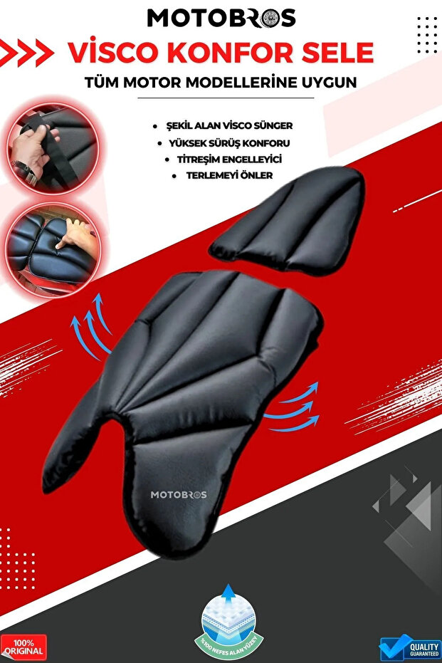 Spacy Activa Es Alpha 50Cc Scooter - Visco Sponge Leather Saddle Cover