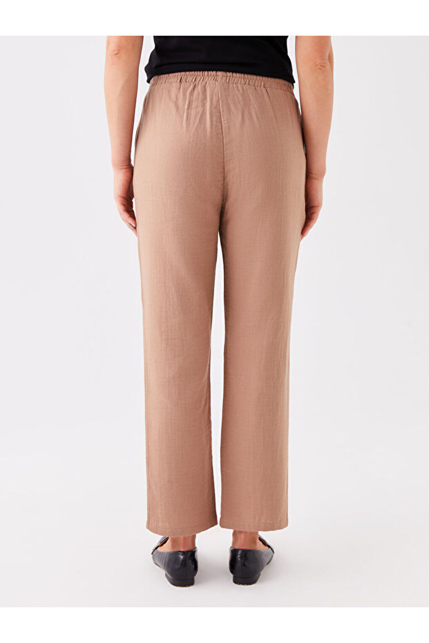 Comfortable Maternity Pants with Elastic Waist - 4