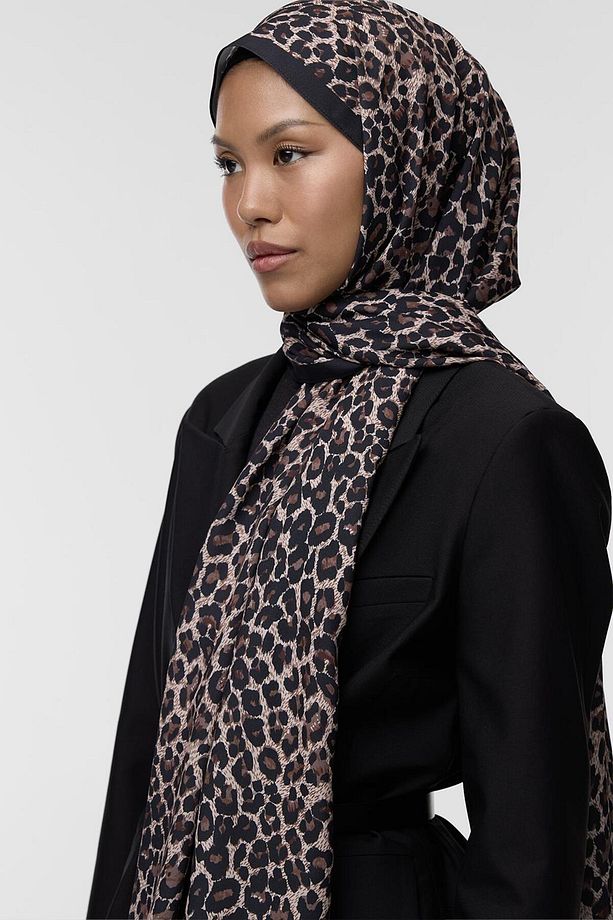 Daily Print Şal Leopard Desenli - 3