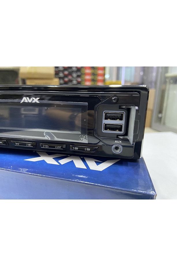 Sn-3x 3 Amfi Çıkışlı Araba Teybi Profesyonel Seri Bluetooth Çift USB RGB Ekran 4X60 Watt Oto teyp - 4