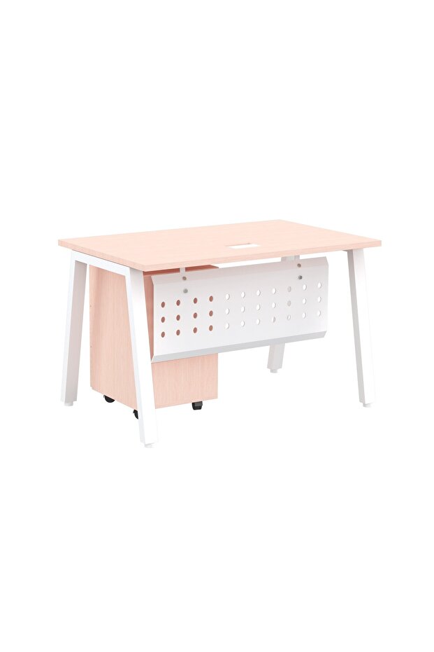 Bentuk 139-12 Oak Modern Workstation