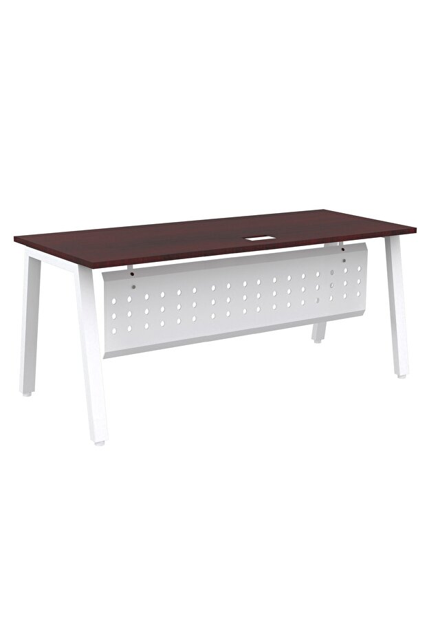 Bentuk 139-18 Apple Cherry Modern Workstation without drawer