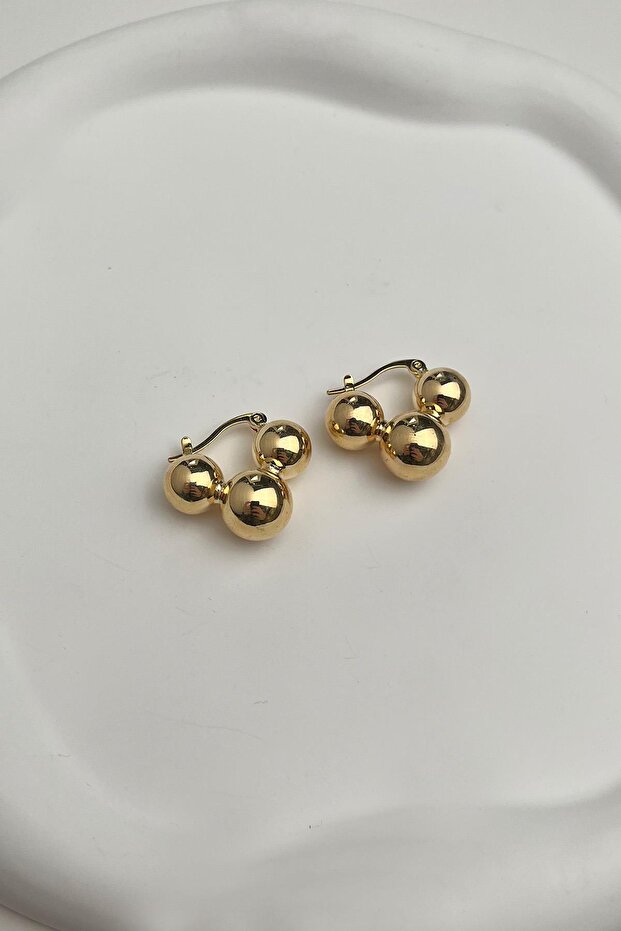 Üç Topçuk Küpe - 1