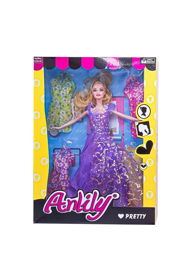 Anlily Bebek 4 Yedek Elbiseli - 1