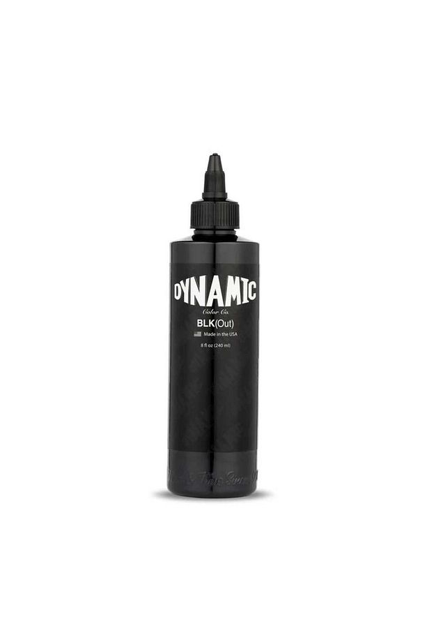 Dynamıc BLKout Siyah Dövme Boyası 8 Oz- 240 Ml - 1
