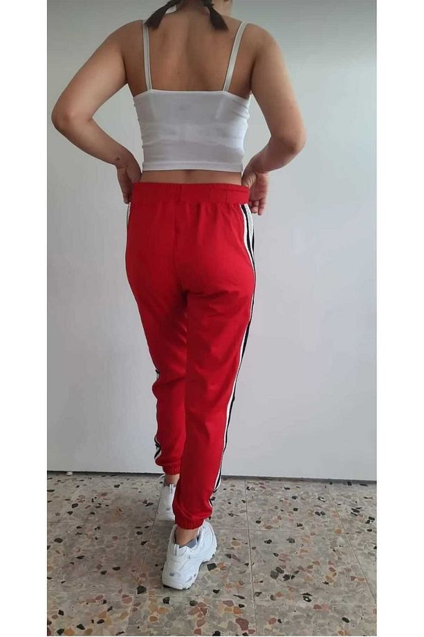 Jogger Şeritli Eşofman Altı - 4