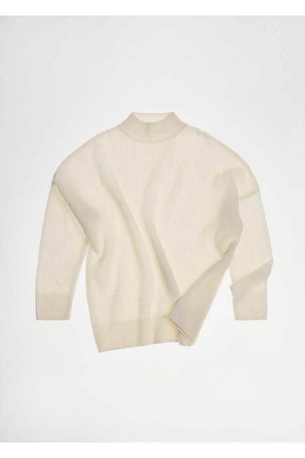 %100 yün oversize kazak - 6