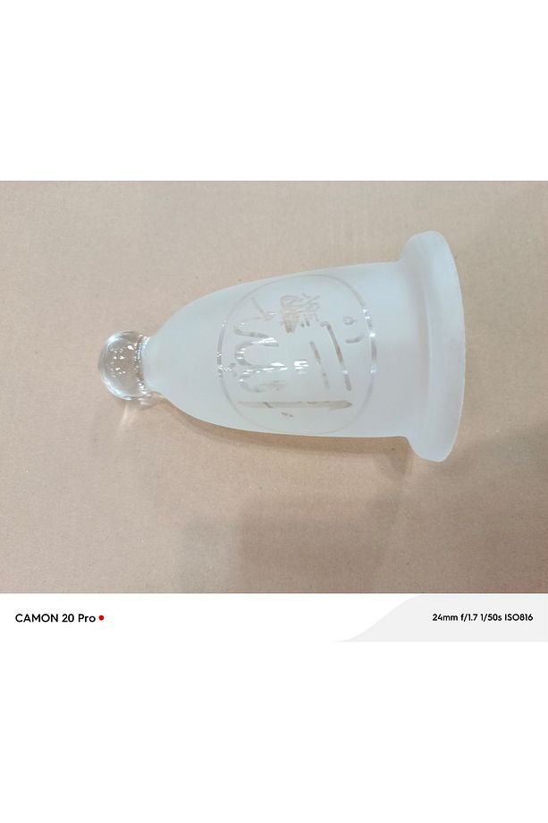 Kandil Avize Camı Mat LAFIZLI  BOY(16CM)XÇAP(10,5 CM) - 3