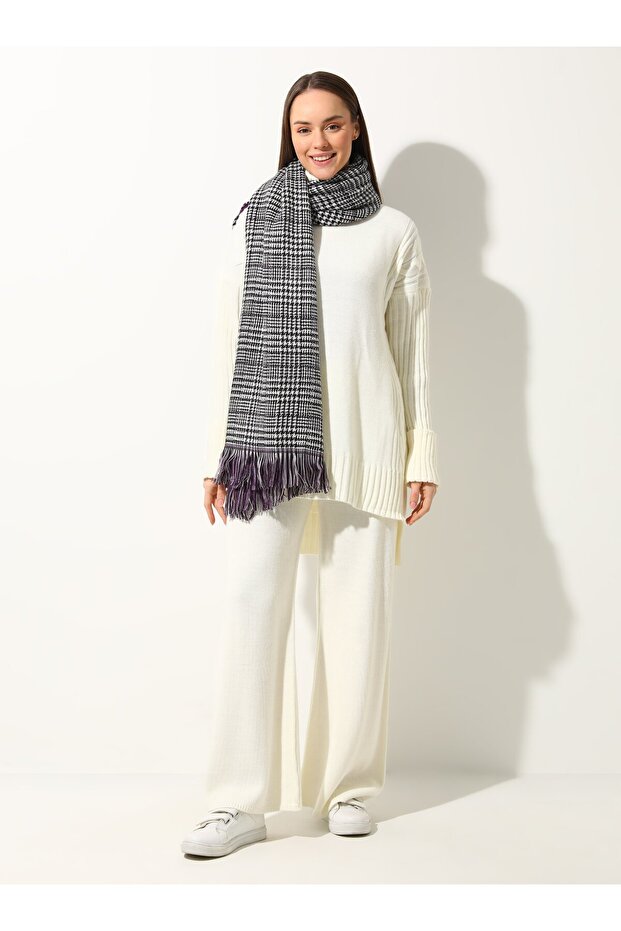 Şal de umăr Tuva violet - 7