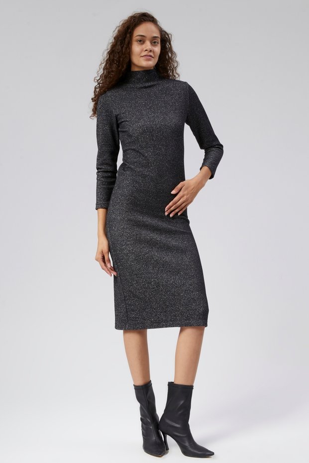 Mooncover Women's Glitter Dress – Lurex with a Stylish Look