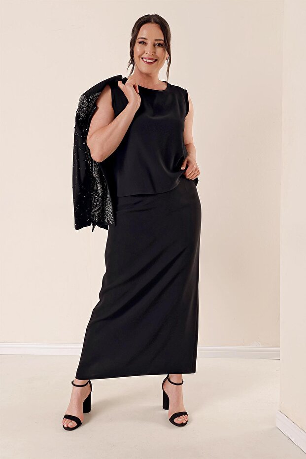 Внос креп бисери с подплата, трикомпонентен комплект - 2