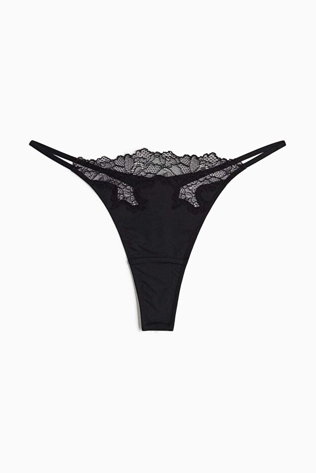 2-pack microfibre tanga thong briefs