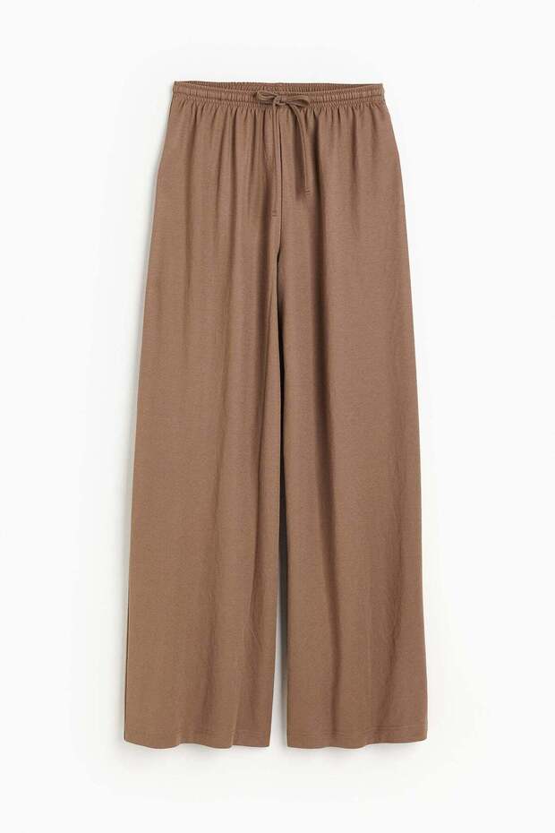 Wide pull-on trousers - 1