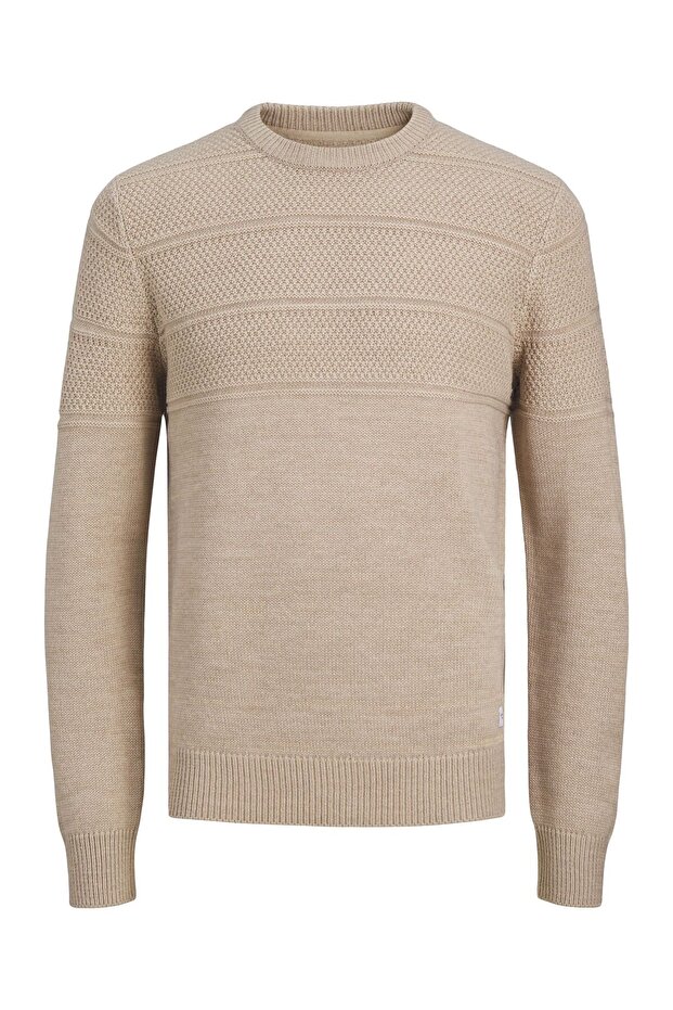 Strickpullover Einfarbig Strickpullover - 2