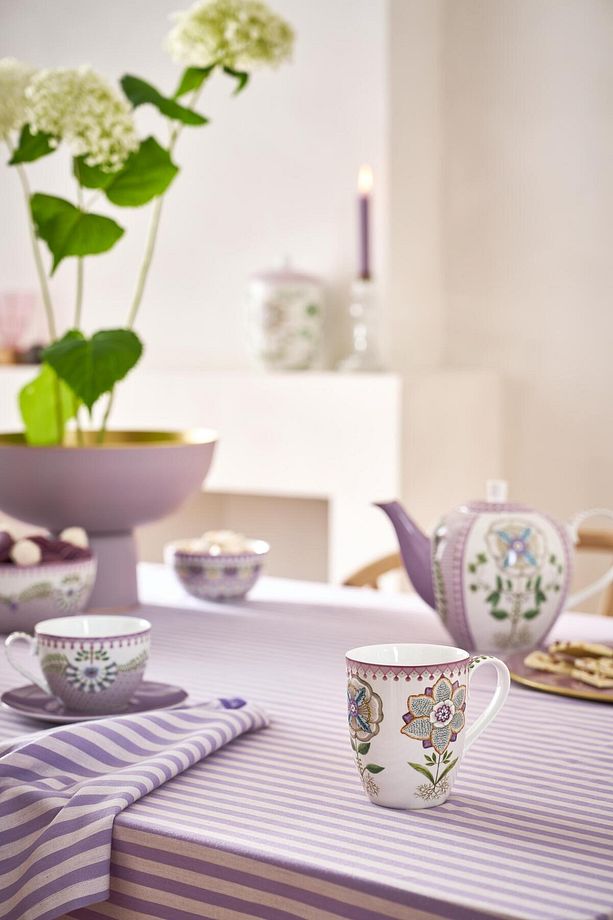 Lily & Lotus Mor Porselen Kupa 350 ml - 2