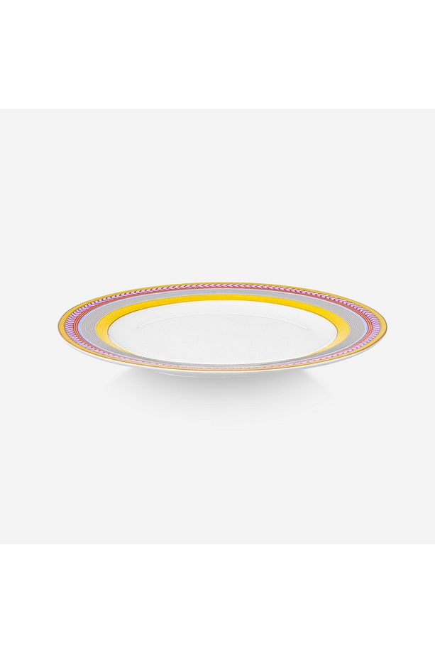 Chique Sarı Porselen Kahvaltı Tabağı 23 Cm - 7