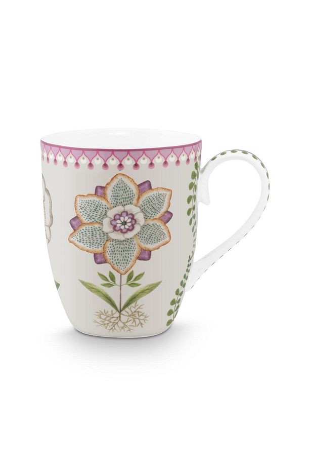 Lily & Lotus Mor Porselen Kupa 350 ml - 1