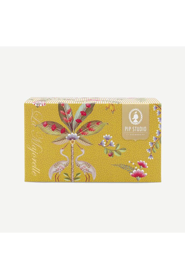 La Majorelle Sarı Porselen Kupa Seti 145 ml - 3