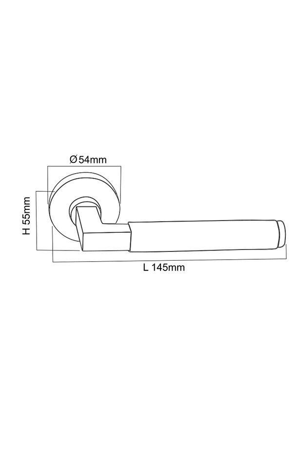 VERONE SATEN YALE (DIŞ KAPI) KAPI KOLU - 5