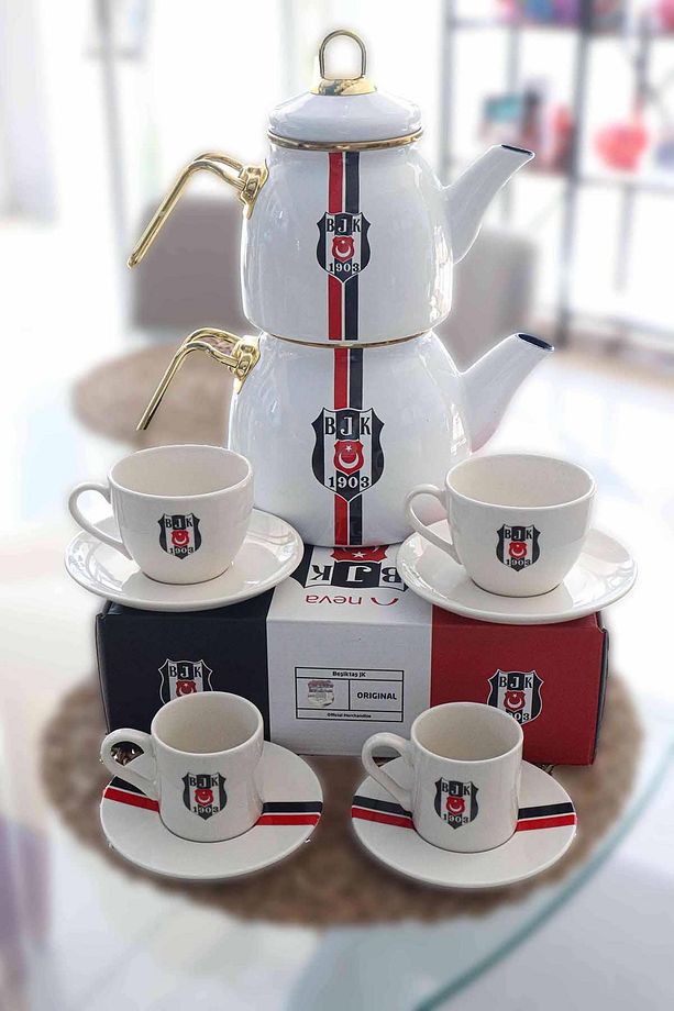Lisanslı 2 Kişilik Kahve Ve Çay Fincan Takımı Seti - 1